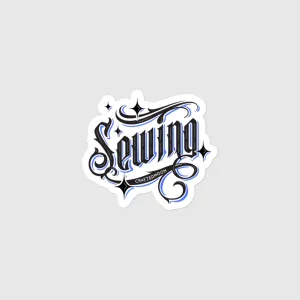 3" Sticker Metal Sewing