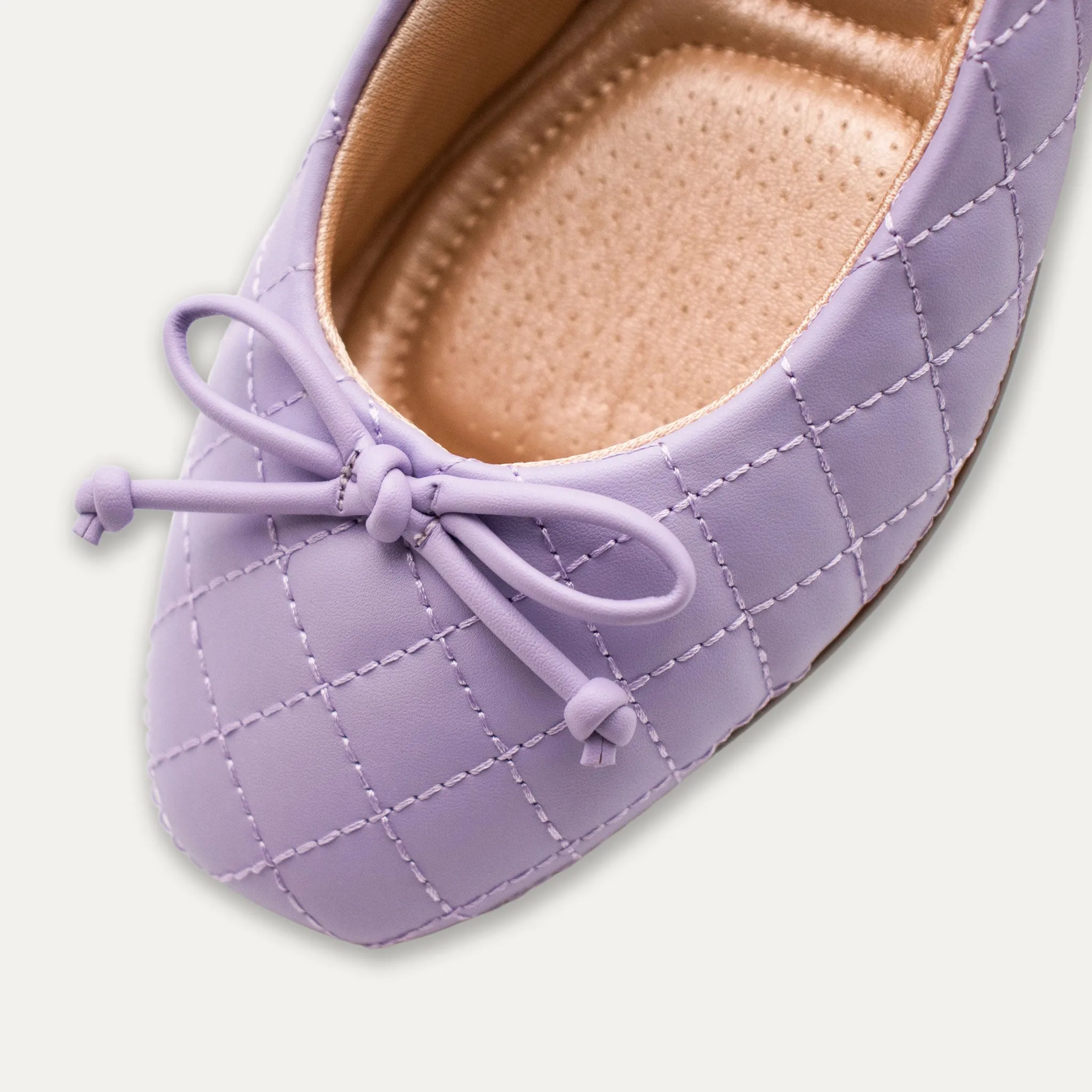 Adria Bow Mauve Ballet Flats