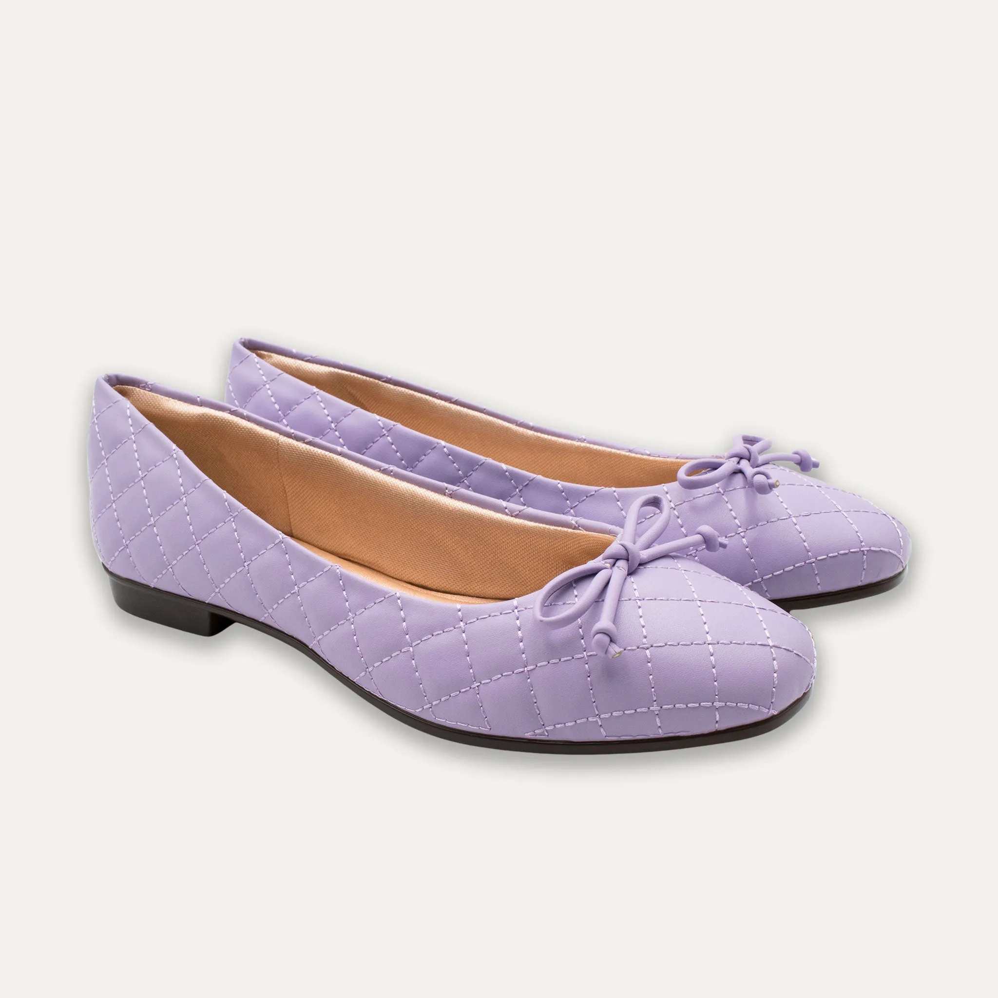 Adria Bow Mauve Ballet Flats