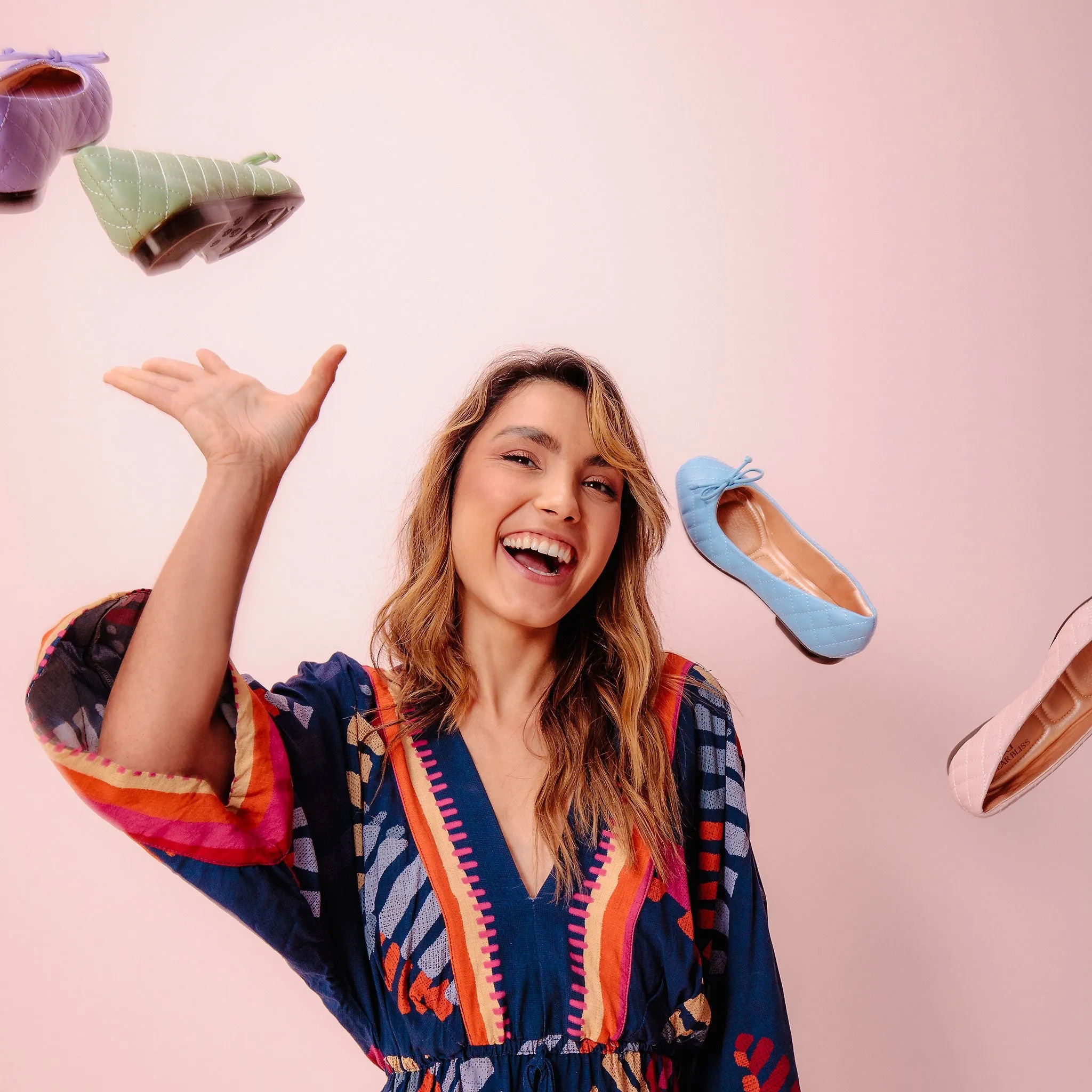 Adria Bow Mauve Ballet Flats