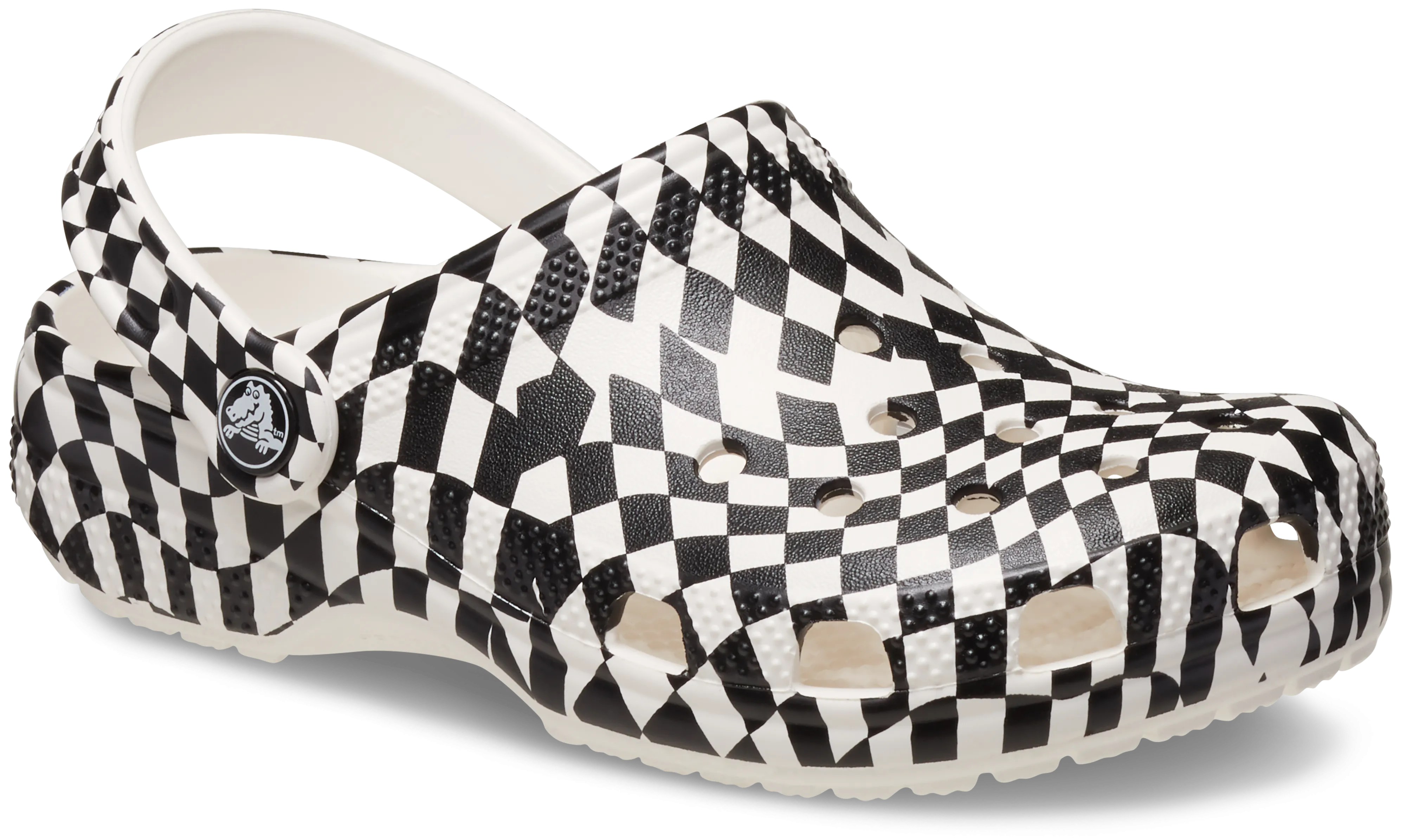 Adult Warped Checker Classic Clog