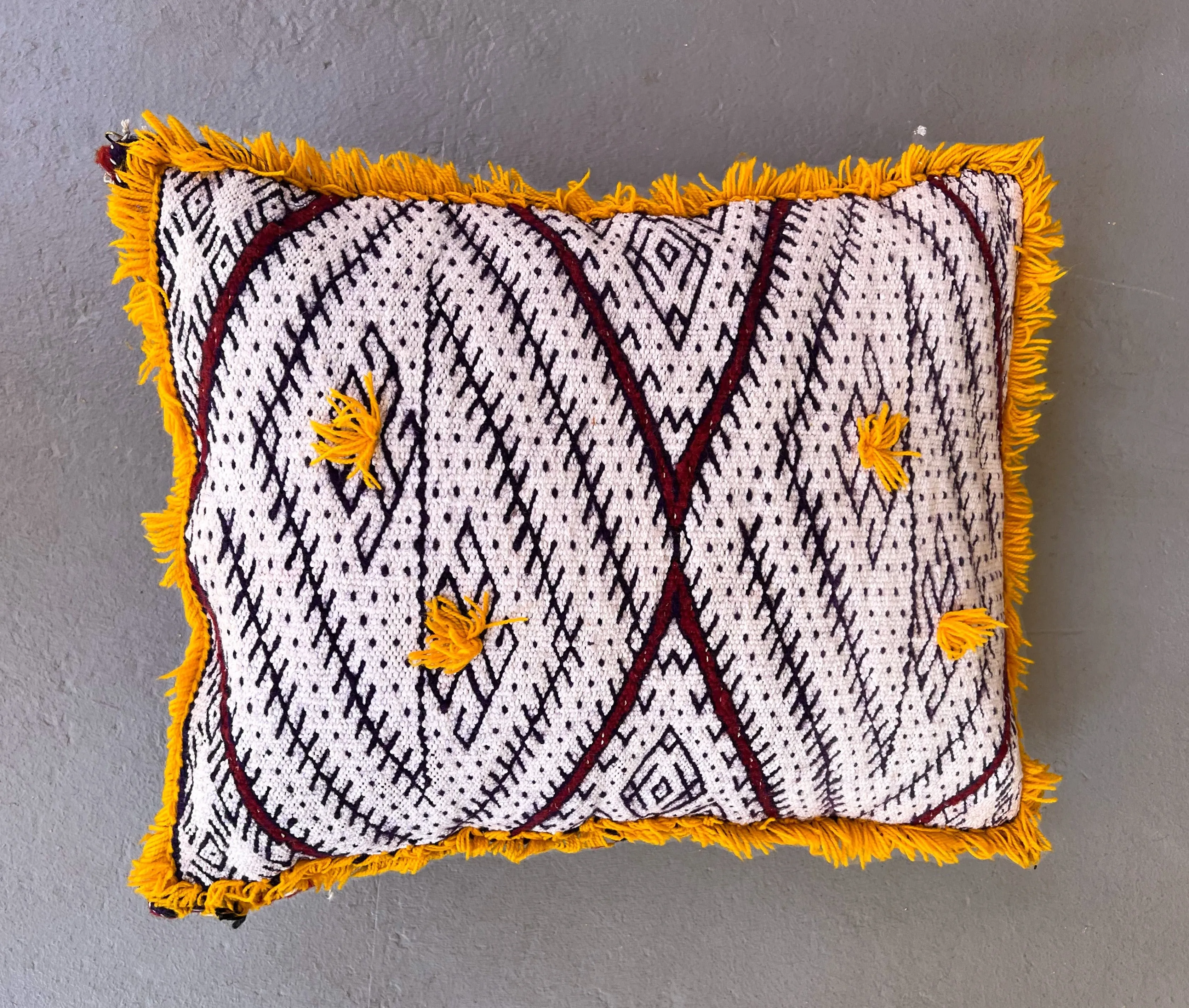 Ain Leuh Pillow - Yellow Accent Respect