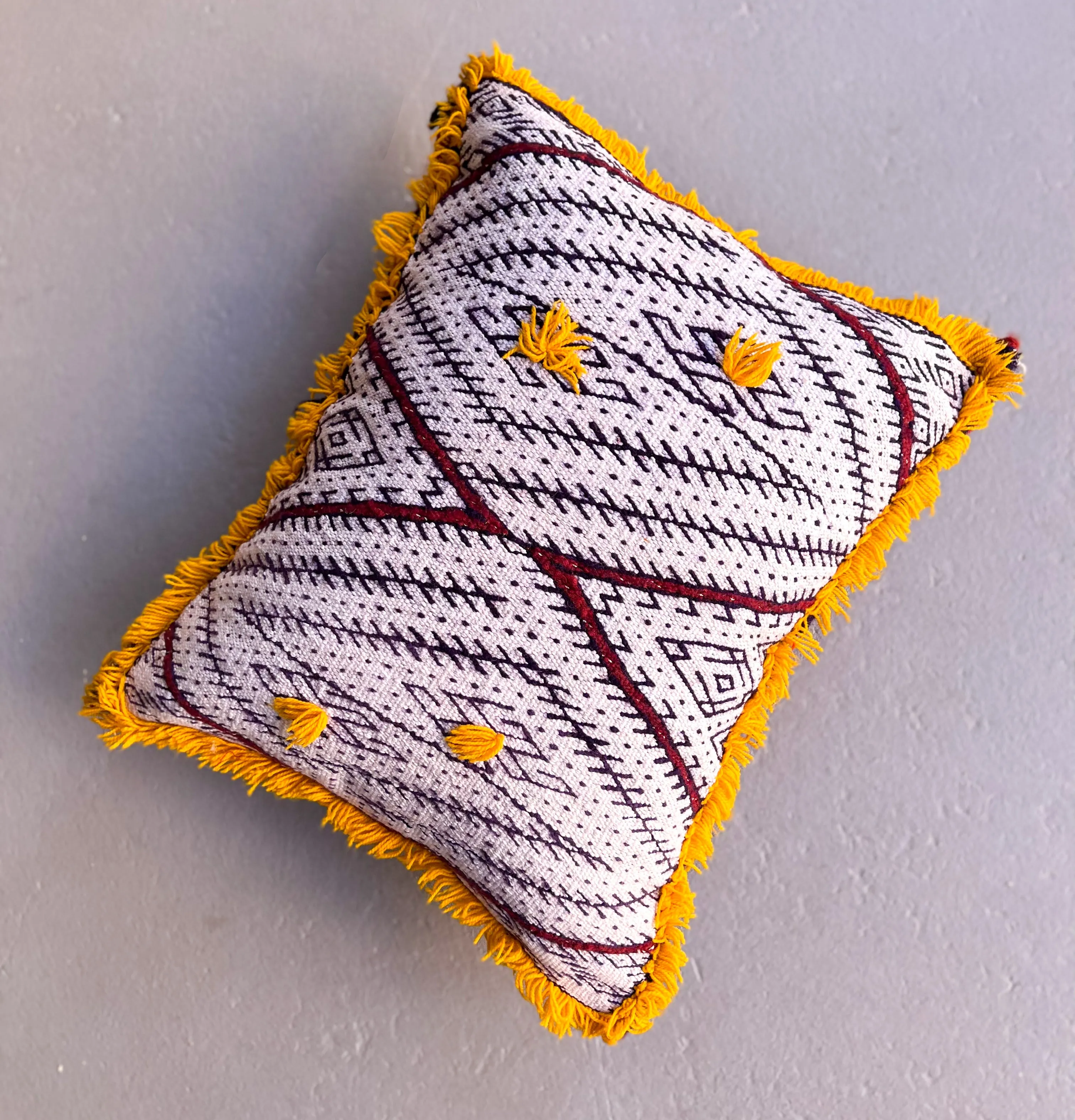 Ain Leuh Pillow - Yellow Accent Respect