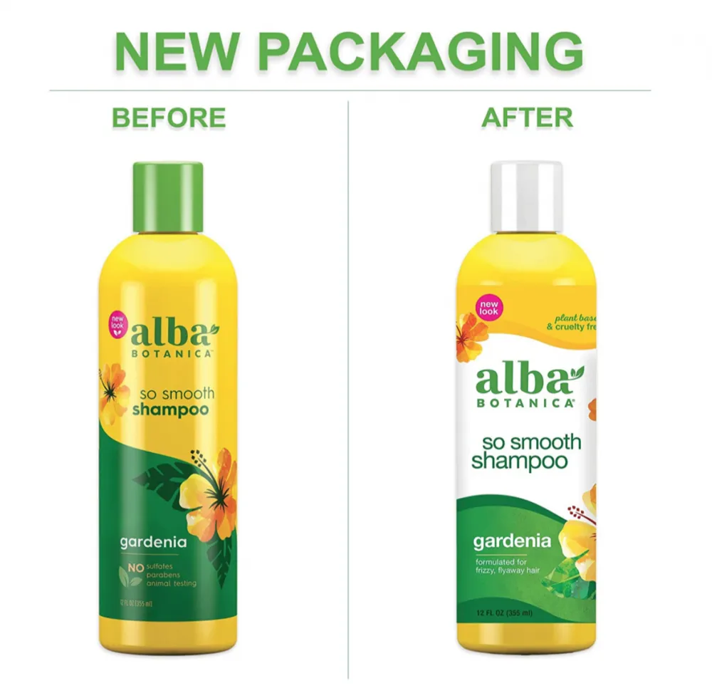 Alba Botanica So Smooth Shampoo Gardenia 355ml