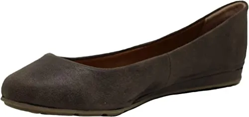 American Rag Womens Ellie Closed Toe Ballet Flats, Cognac, Size 5.0