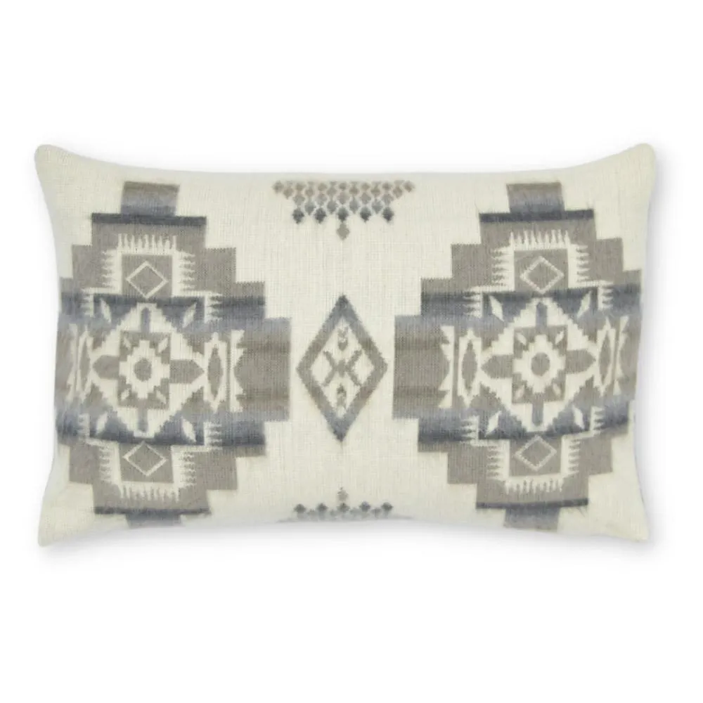 Artisan-Woven Lumbar Andes Cloud Pillowcase