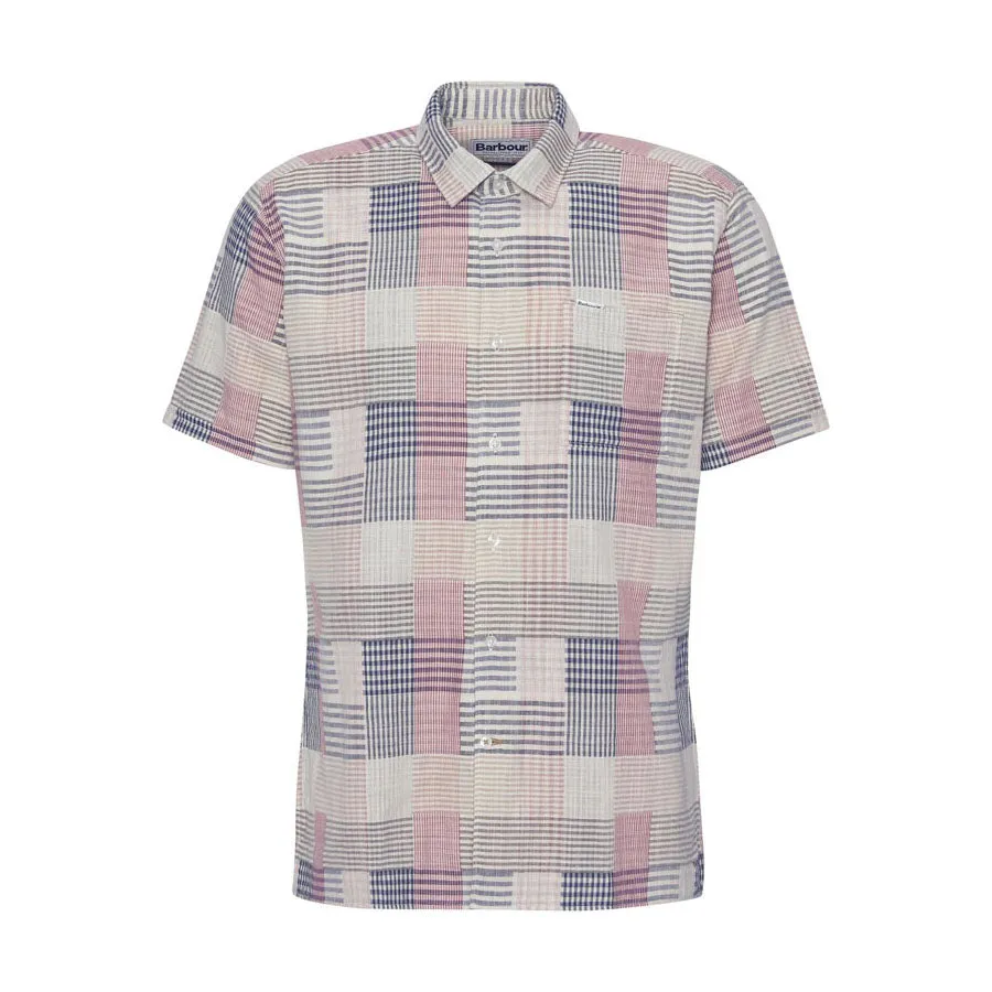 BARBOUR Oakshore Summer Fit Shirt in Washed Stone