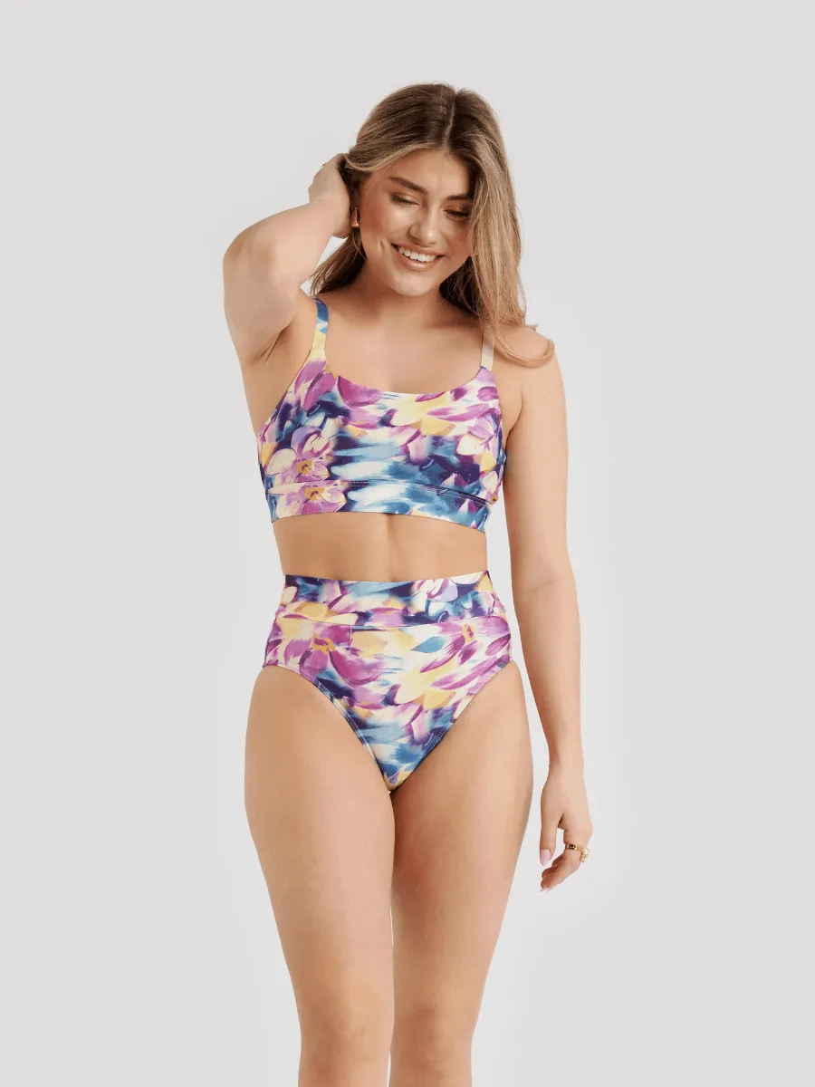 Bas de Bikini Taille Haute Classique - Symphonie