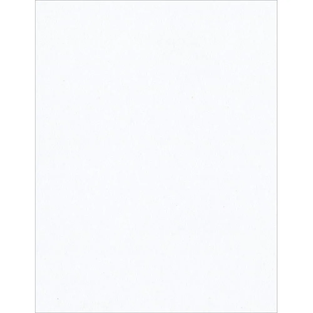 Bazzill  8.5 x 11 Cardstock  - Classic Smooth White