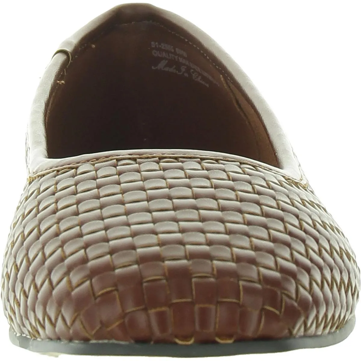 Bella Vita Womens Kimiko Woven Ballet Flats