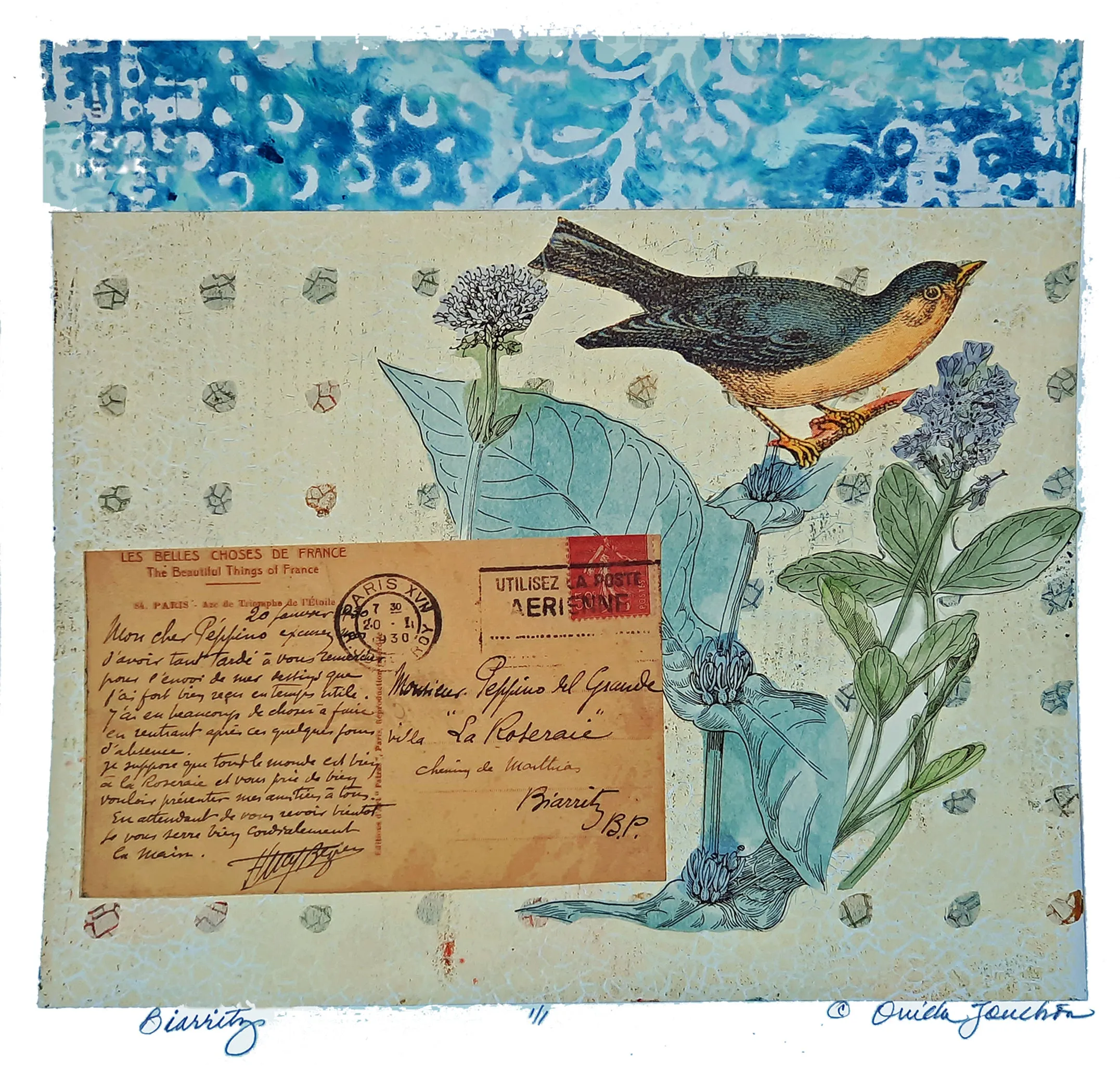 Biarritz- Original Art