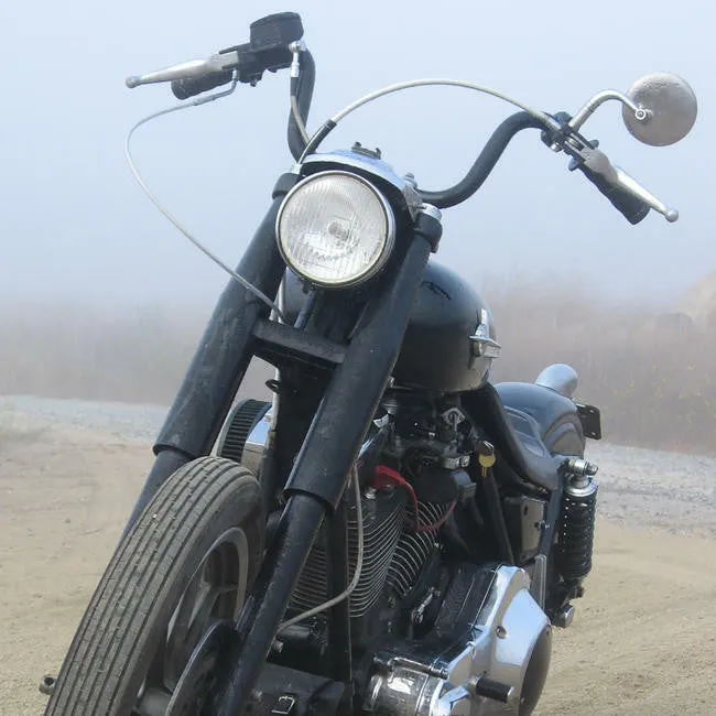 Biltwell - Chumps Handlebars 8"- Smooth - Black