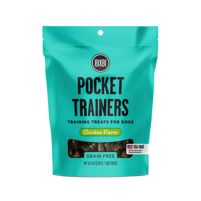 Bixbi Pocket Trainers Chicken Flavor Dog Treats