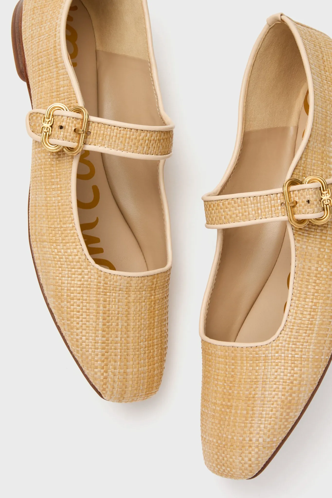 Bleached Beechwood Michaela Flats