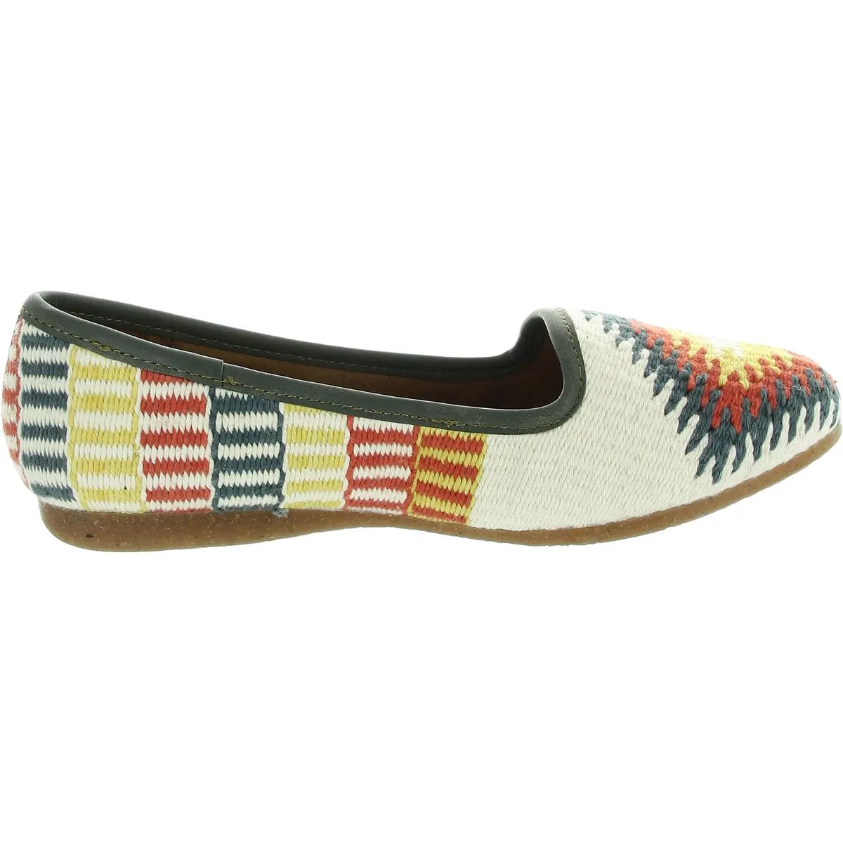 Born Womens Giselle Woven Ballet Flats