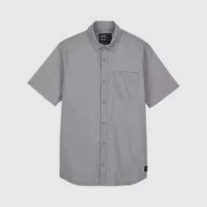 Camisa Fox Lifestyle Roger Woven Gris