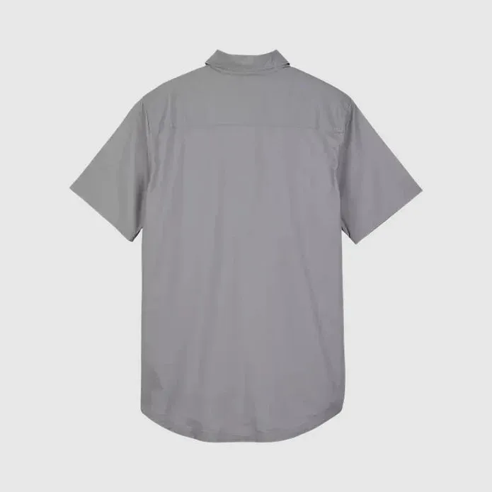 Camisa Fox Lifestyle Roger Woven Gris