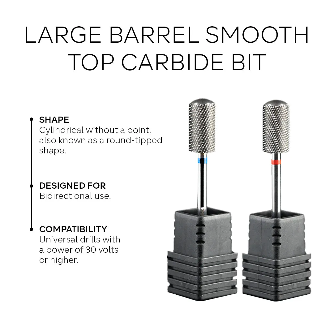 Carbide Bit Large Barrel Smooth Top