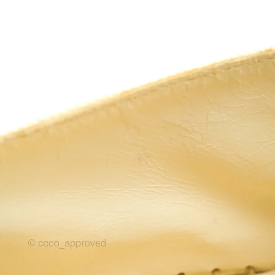 Chanel CC Espadrille Light Beige Size 37