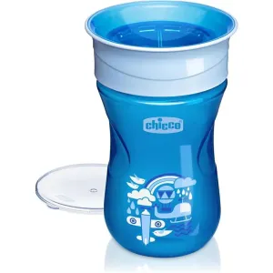 Chicco - 360° Spoutless Rim Trainer Sippy Cup 9M  | Blue
