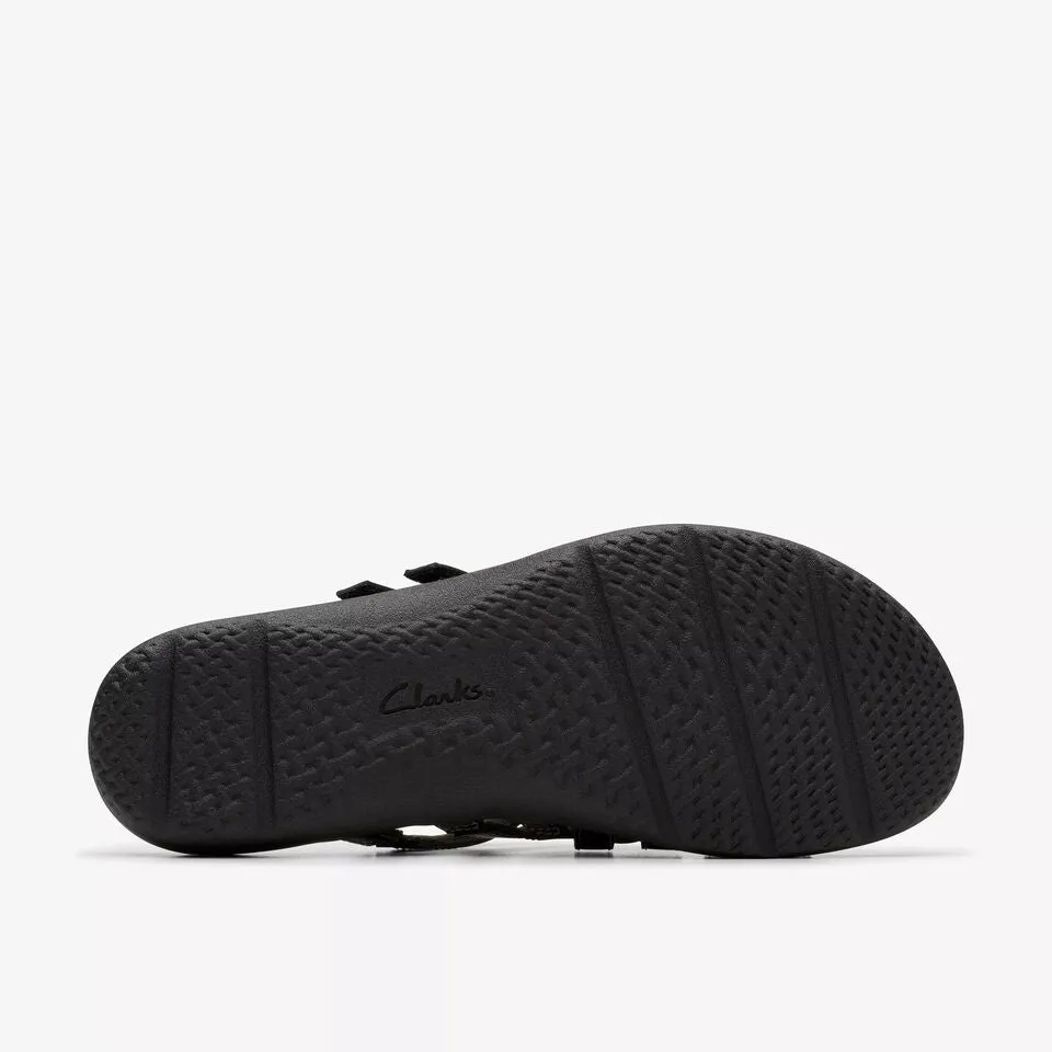 Clarks Women's Elizabelle Rio Black Leather 26177113