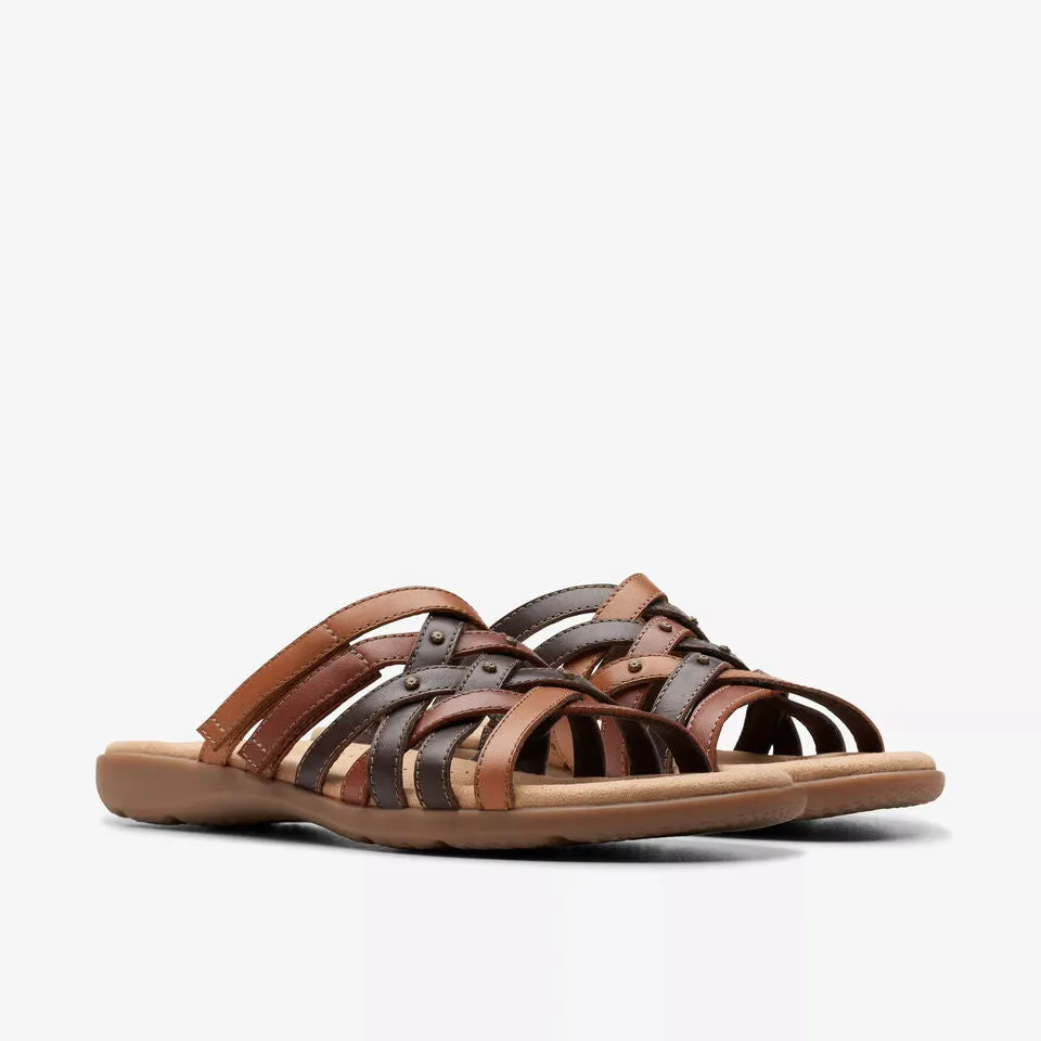 Clarks Women's Elizabelle Rio Brown Multi 26177118