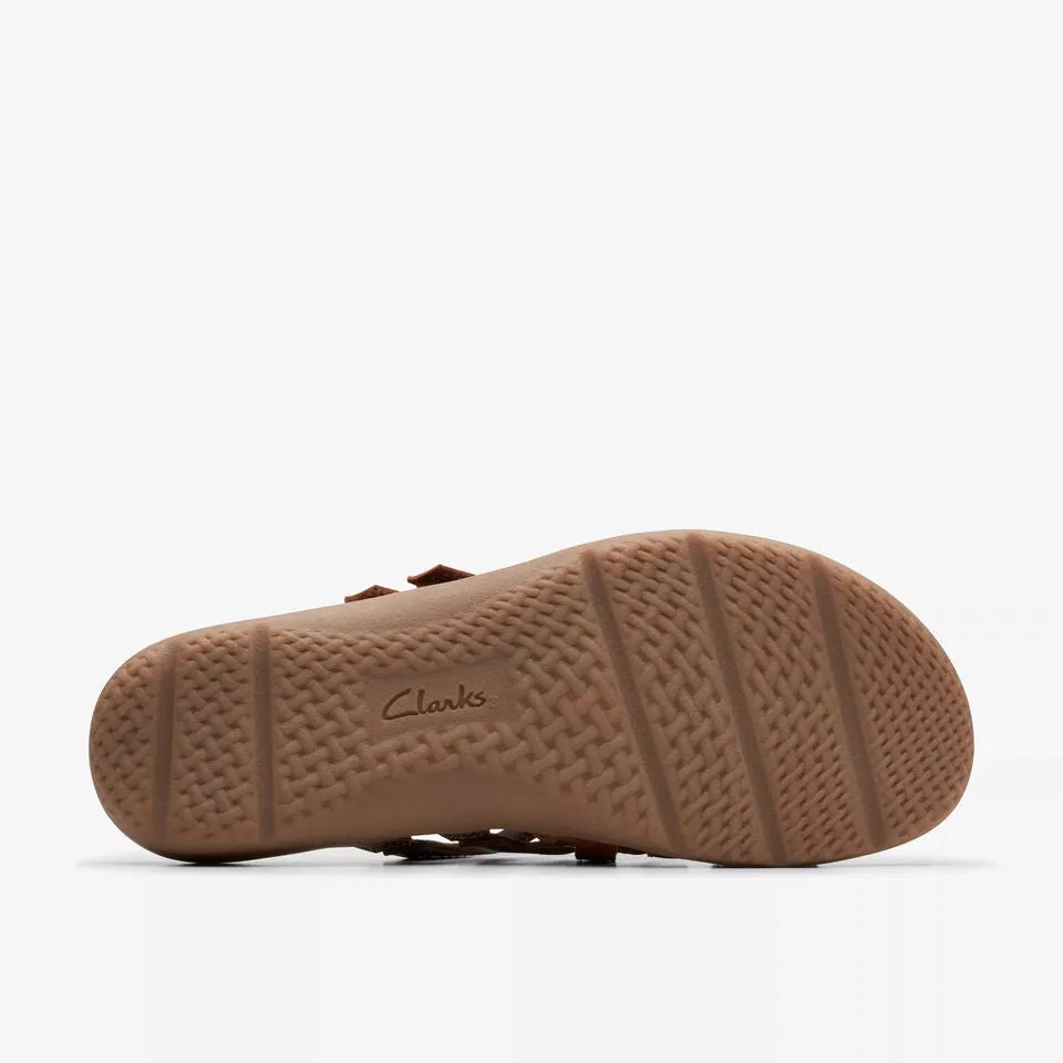 Clarks Women's Elizabelle Rio Brown Multi 26177118