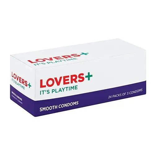Condom Lovers Plus Smooth 24
