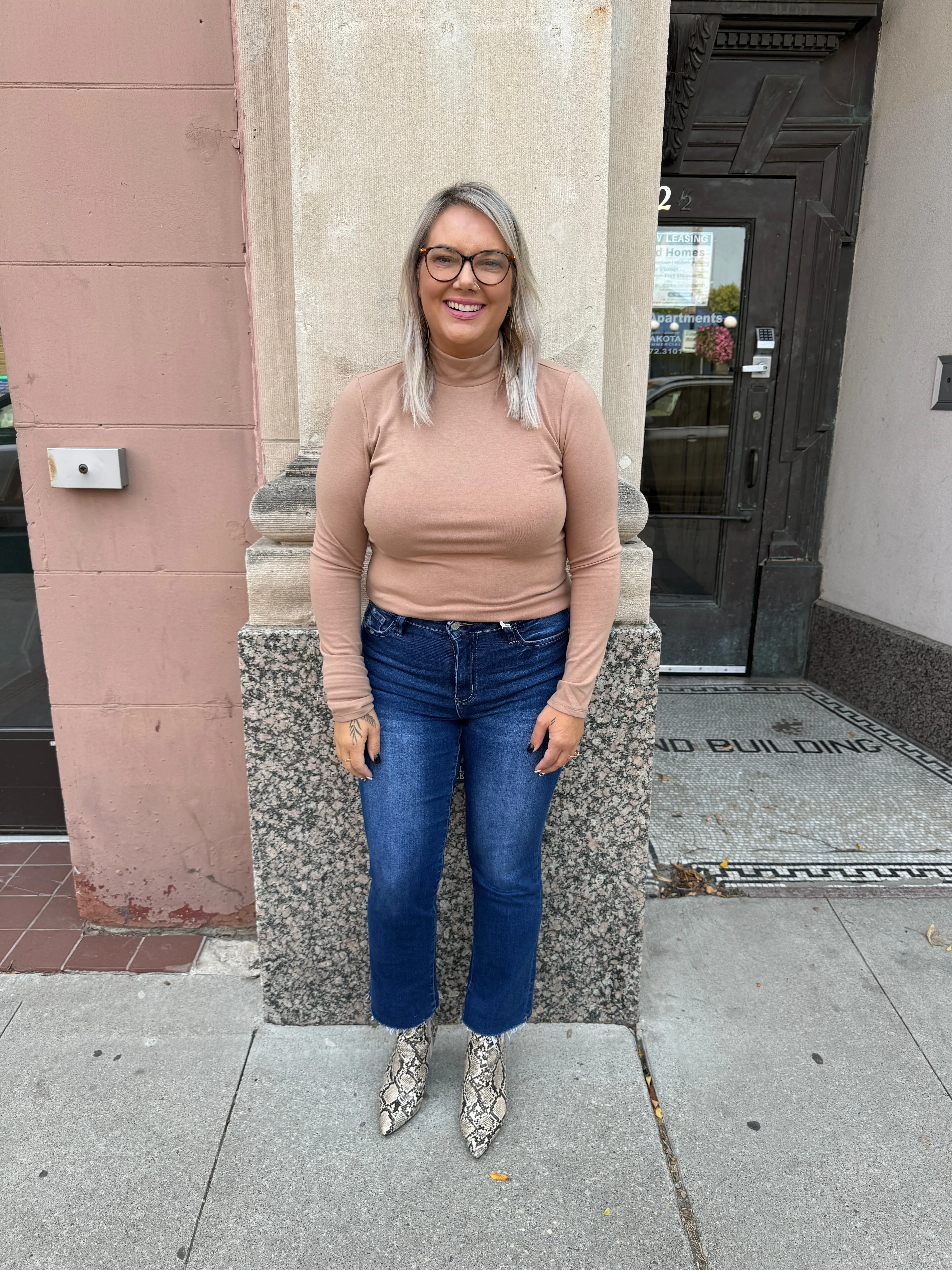Cool Mock Neck Top
