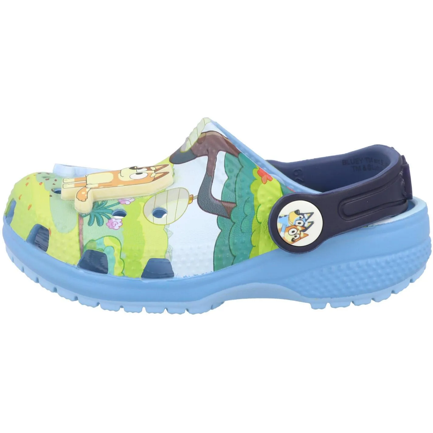 Crocs Kids Bluey Classic Blue Clogs