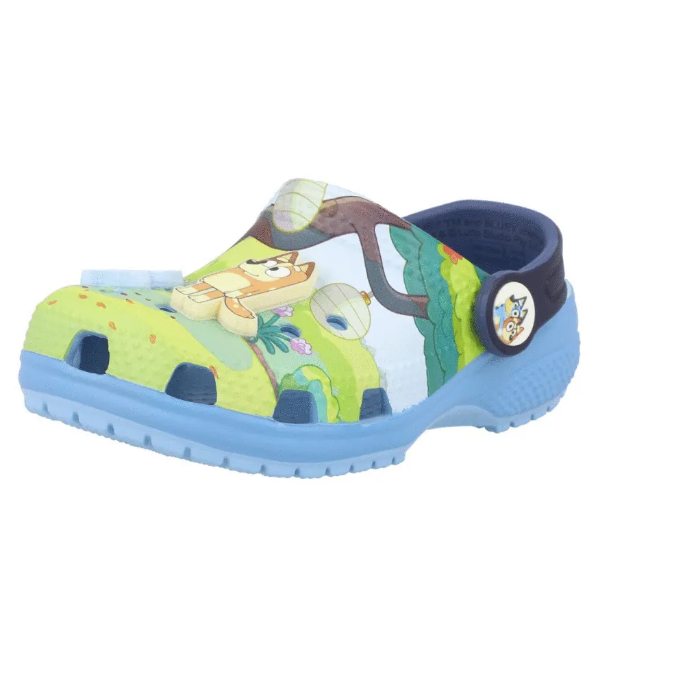 Crocs Kids Bluey Classic Blue Clogs