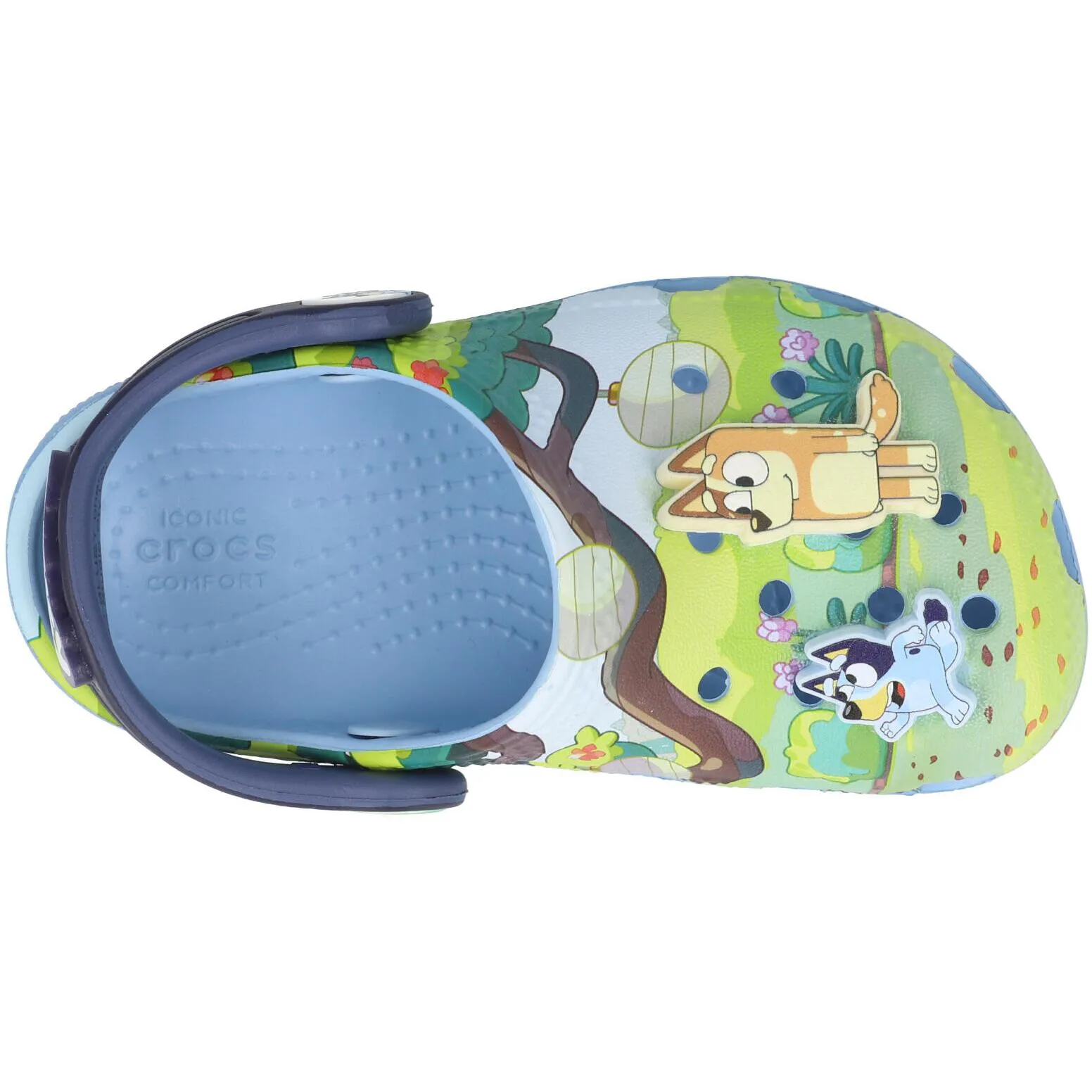 Crocs Kids Bluey Classic Blue Clogs