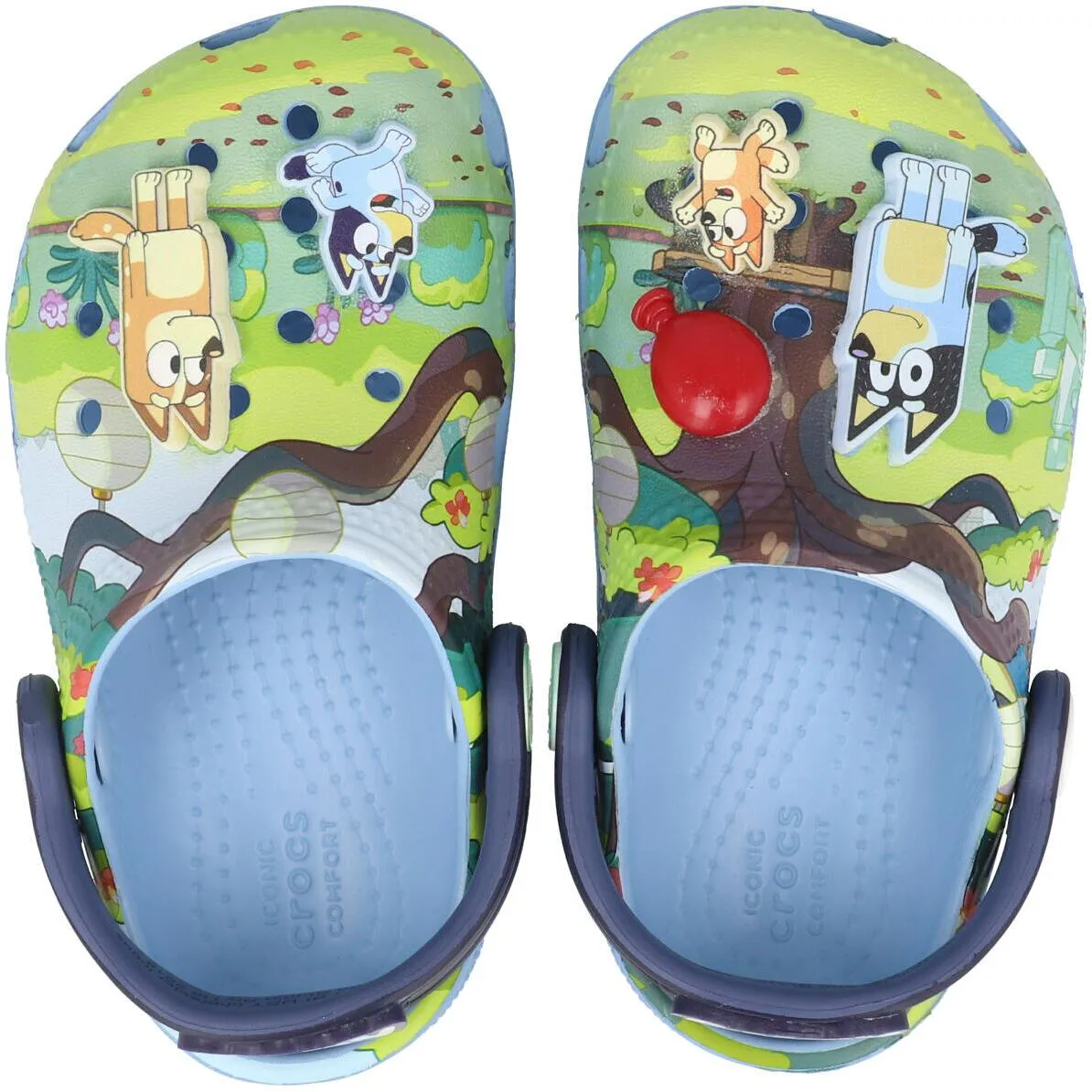Crocs Kids Bluey Classic Blue Clogs