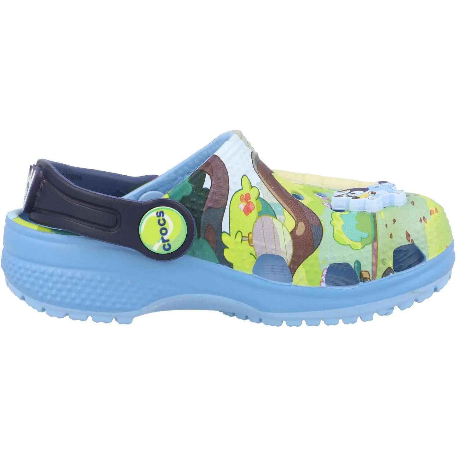 Crocs Kids Bluey Classic Blue Clogs