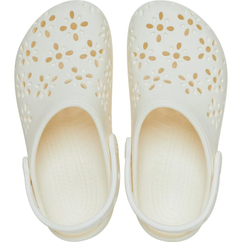 Crocs Unisex Classic Floral Cut Out Clog