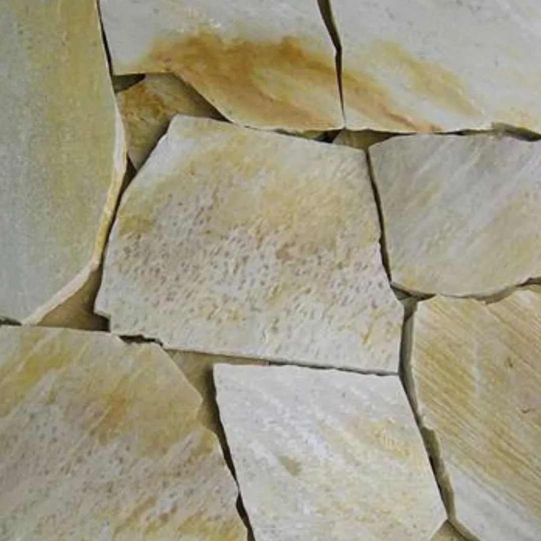 DAFFODIL YELLOW Split-Face Random Edge Paver Flagstone