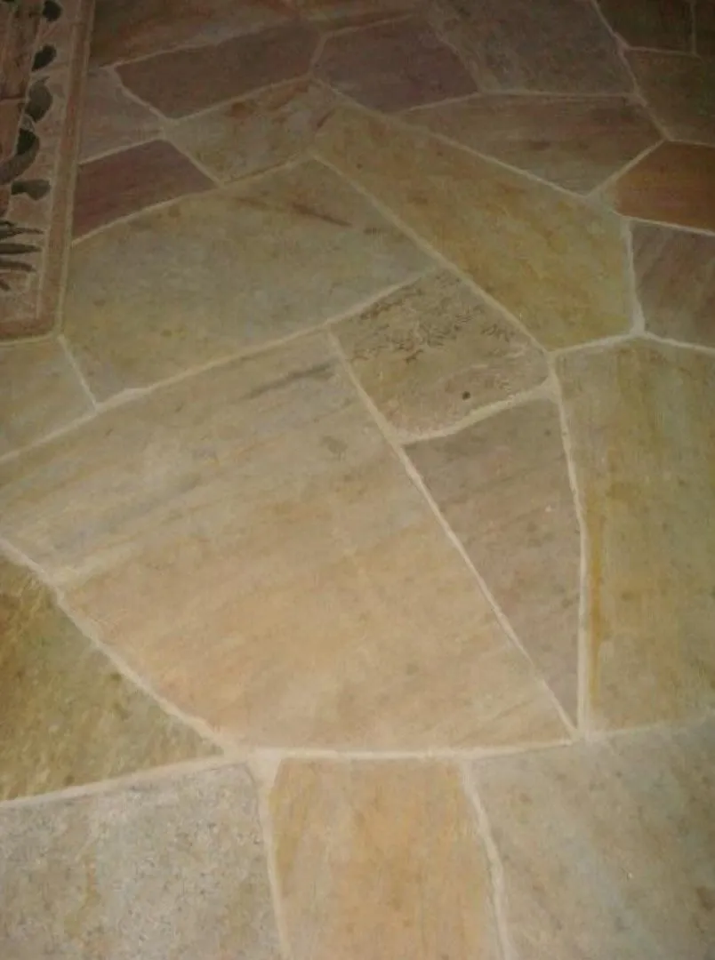 DAFFODIL YELLOW Split-Face Random Edge Paver Flagstone