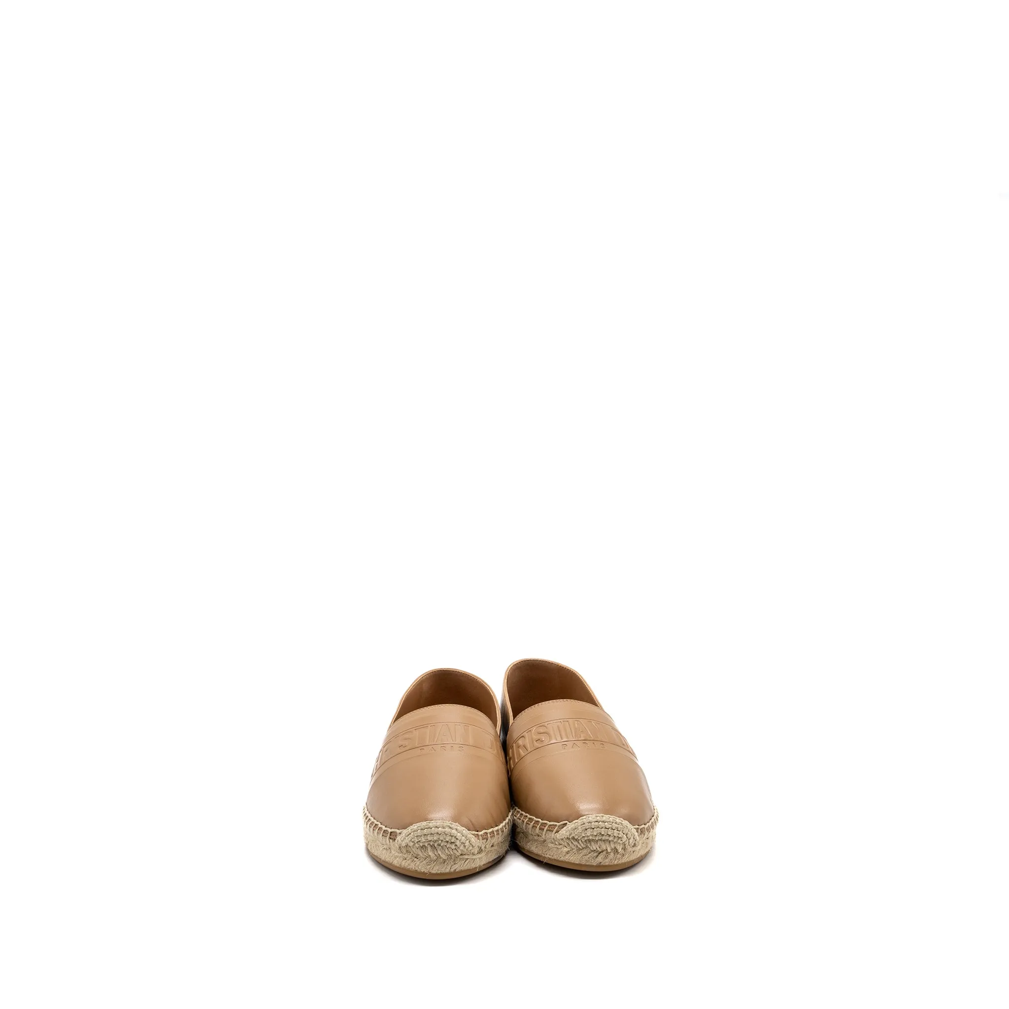 Dior size 36 Granville espadrille beige