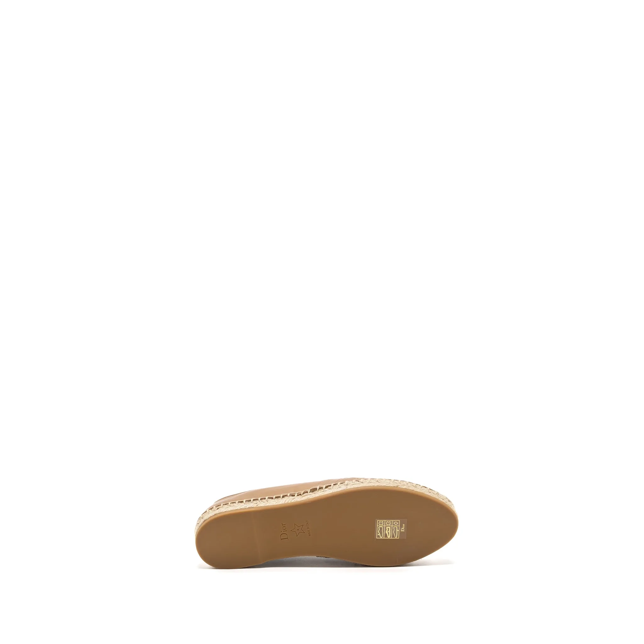 Dior size 36 Granville espadrille beige