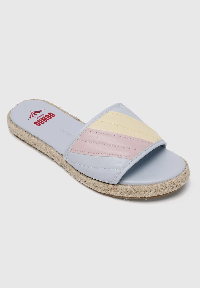 Disney Dumbo The Fabulous Open Toe Slip Ons & Espadrilles (Light Blue)