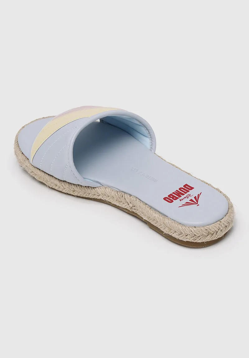 Disney Dumbo The Fabulous Open Toe Slip Ons & Espadrilles (Light Blue)