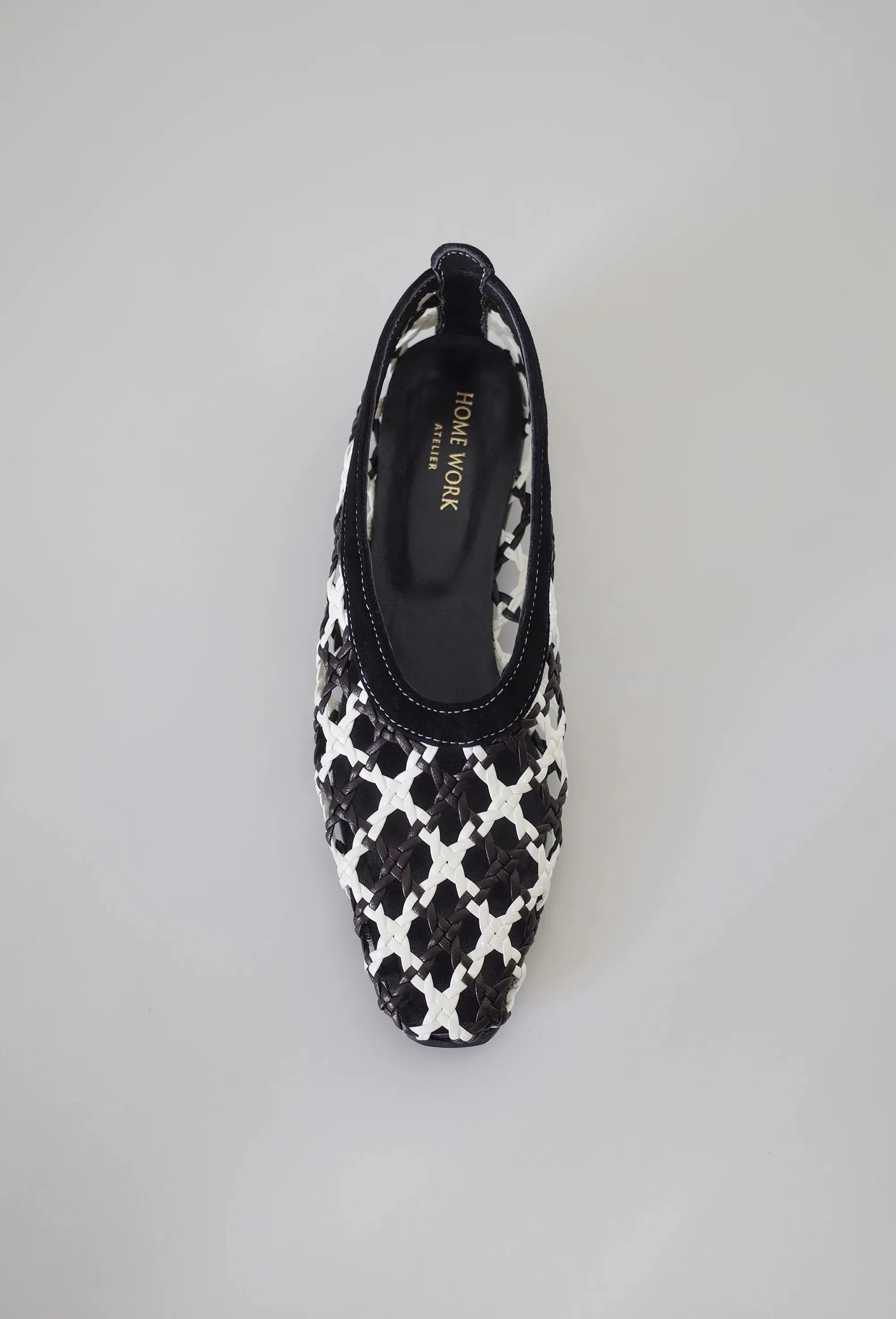 Dual-Tone Woven Flats