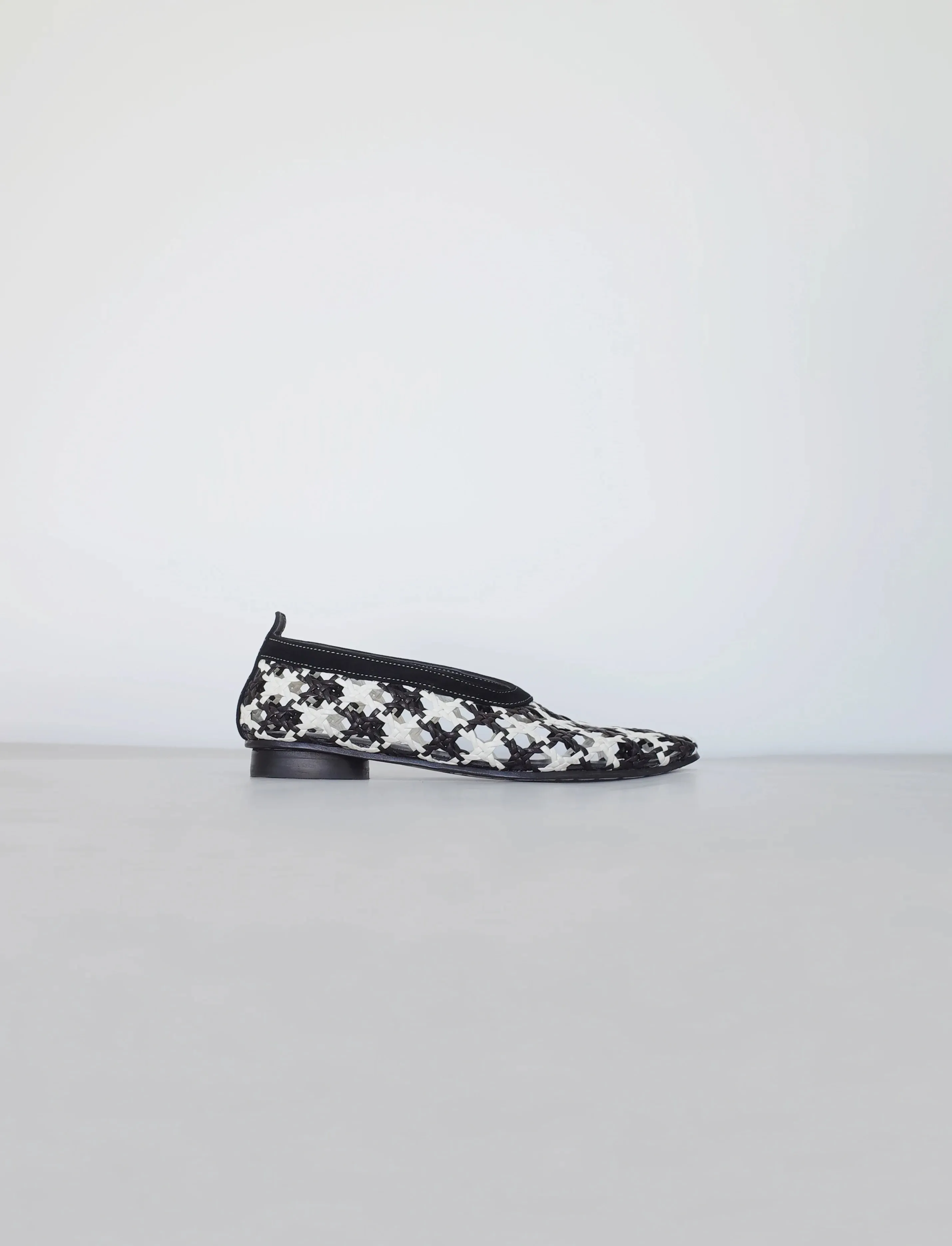Dual-Tone Woven Flats