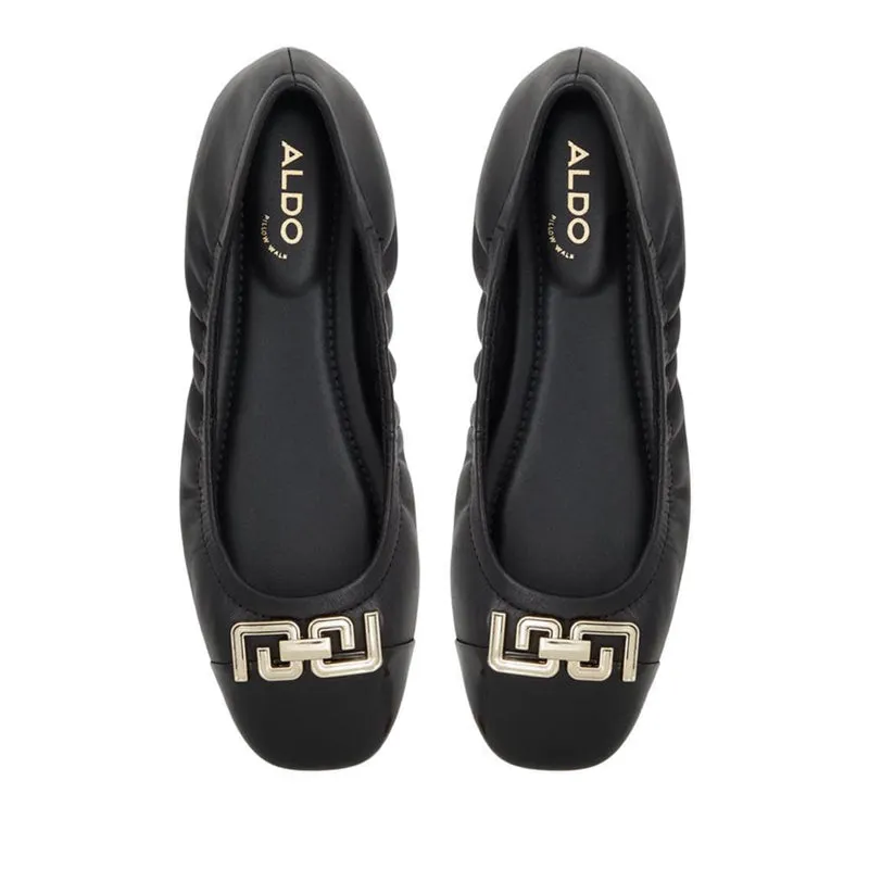 Dwendadan Women's Ballerina Flats - Black