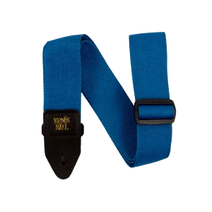 Ernie Ball Polypro Guitar Strap - Pearl Blue & Black