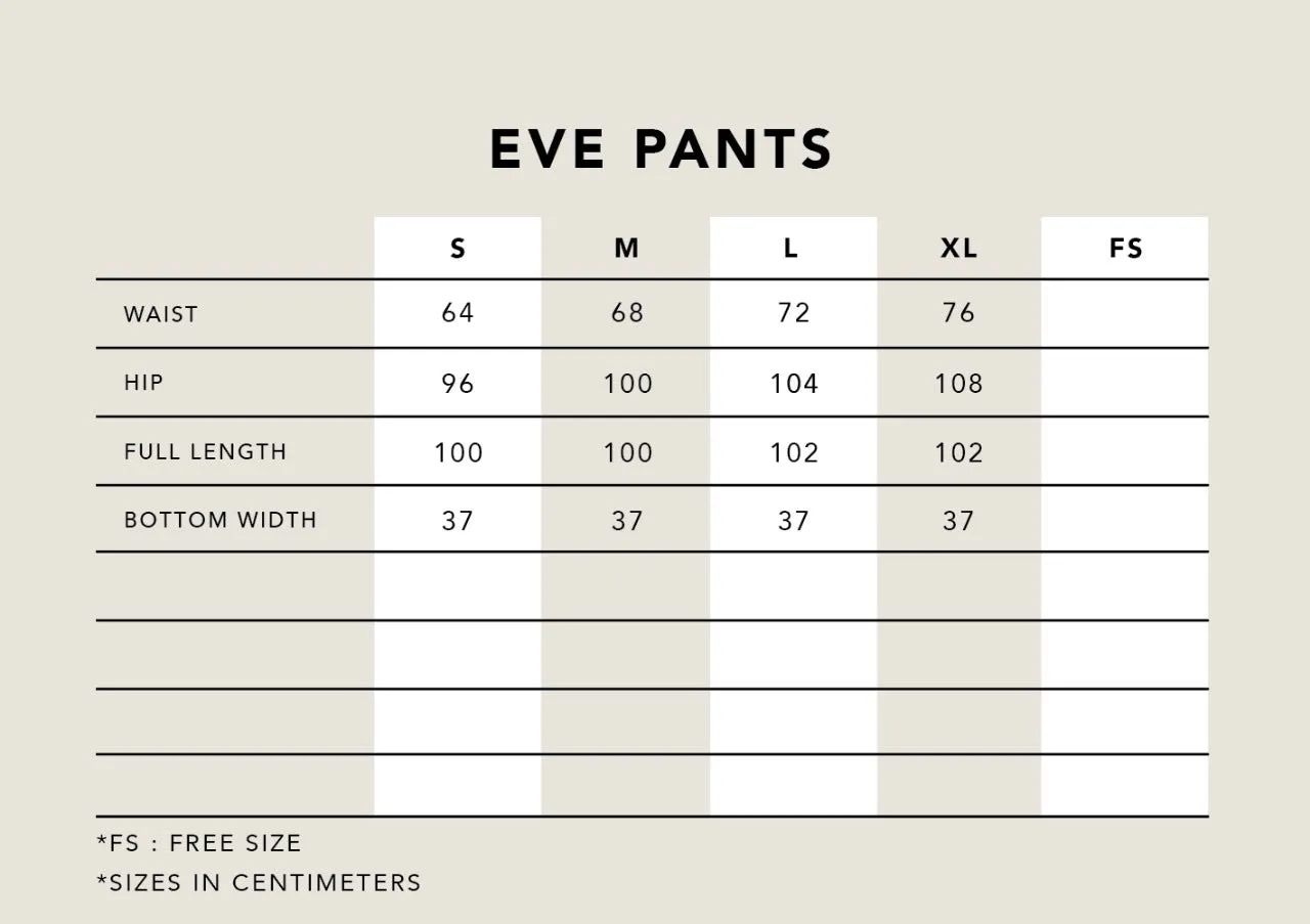 EVE PANTS UMBER