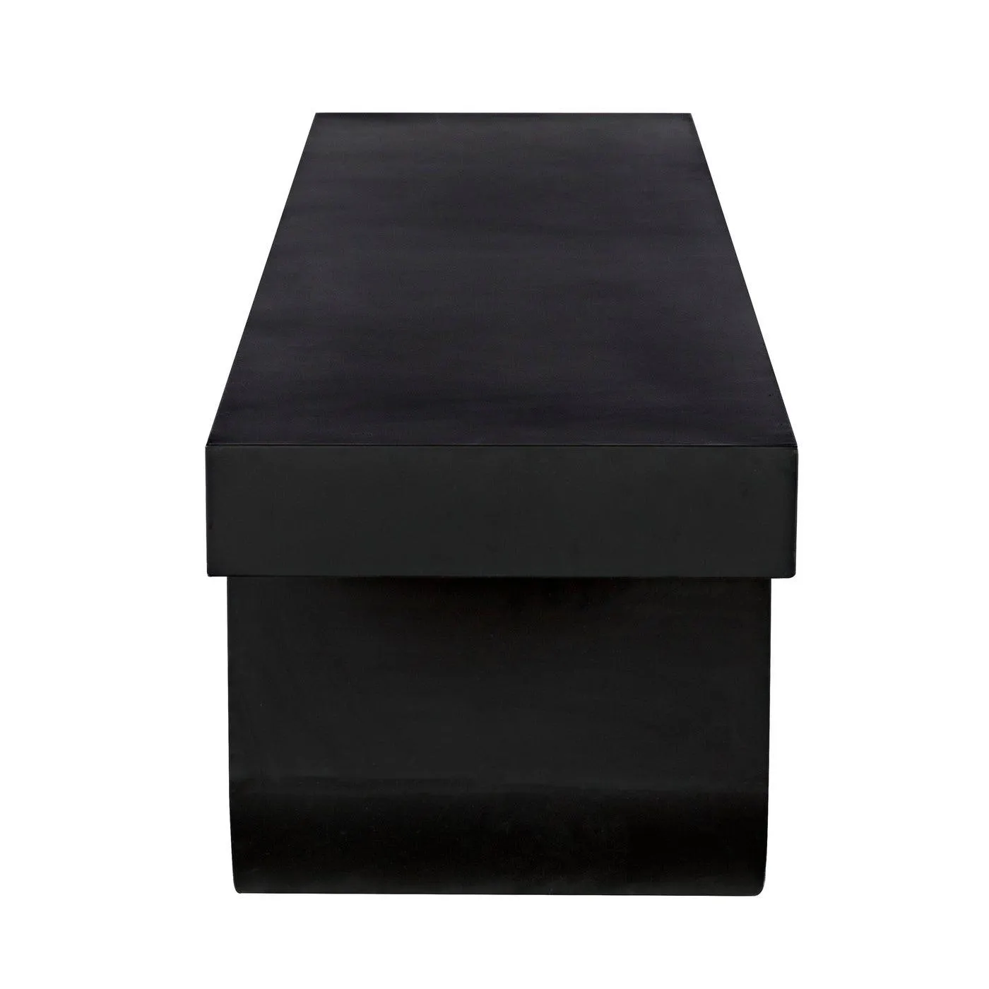Evora Coffee Table, Black Metal