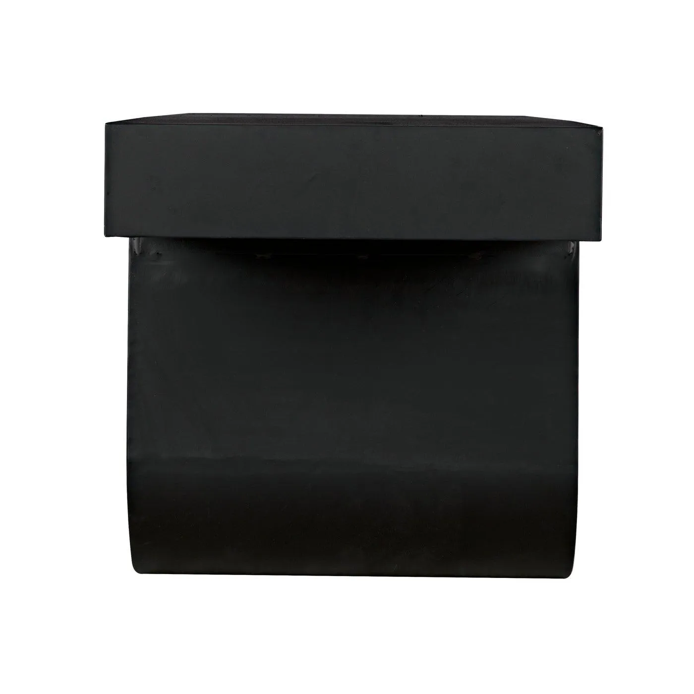 Evora Coffee Table, Black Metal