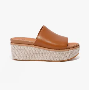 FitFlop AY9-592 ELOISE ESPADRILLE Womens Wedges  Light Tan