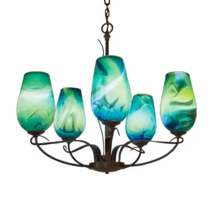 Flora Uplight Chandelier (5 Light)